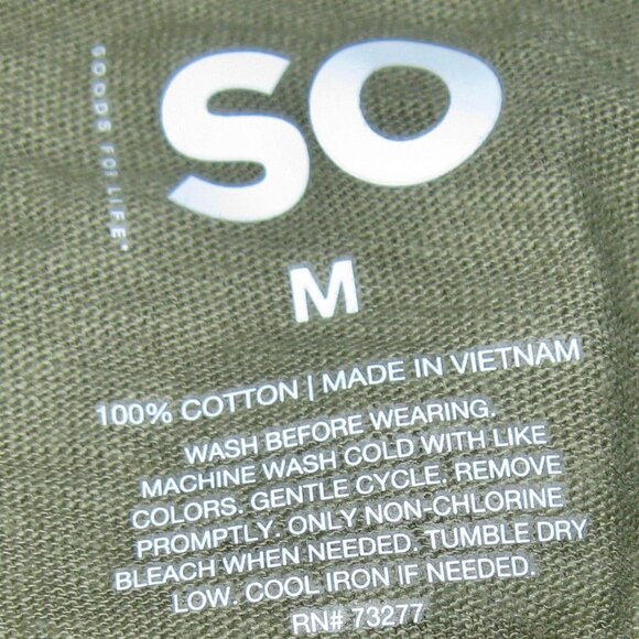 NEW KOHL'S TWO COLOR COTTON KNIT TOP (GREEN & AQUA) SIZE MEDIUM - Picture 6 of 7